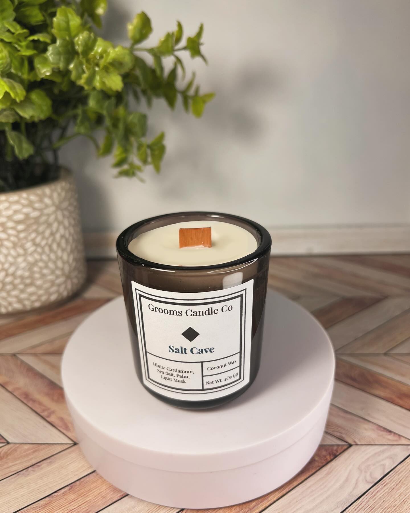 Natural Wooden Wick Candles - 4 oz