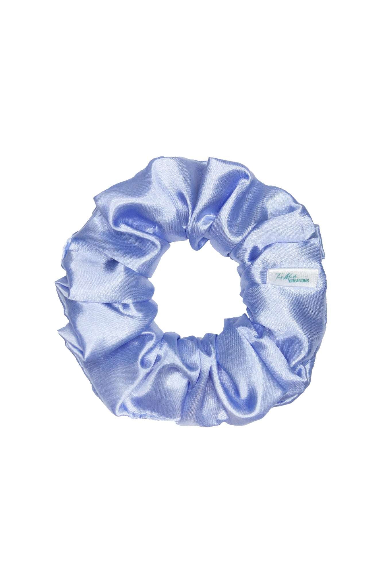 Solid Color Silk Scrunchie