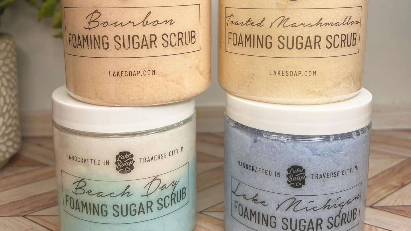 Foaming Sugar Scrub - 8oz