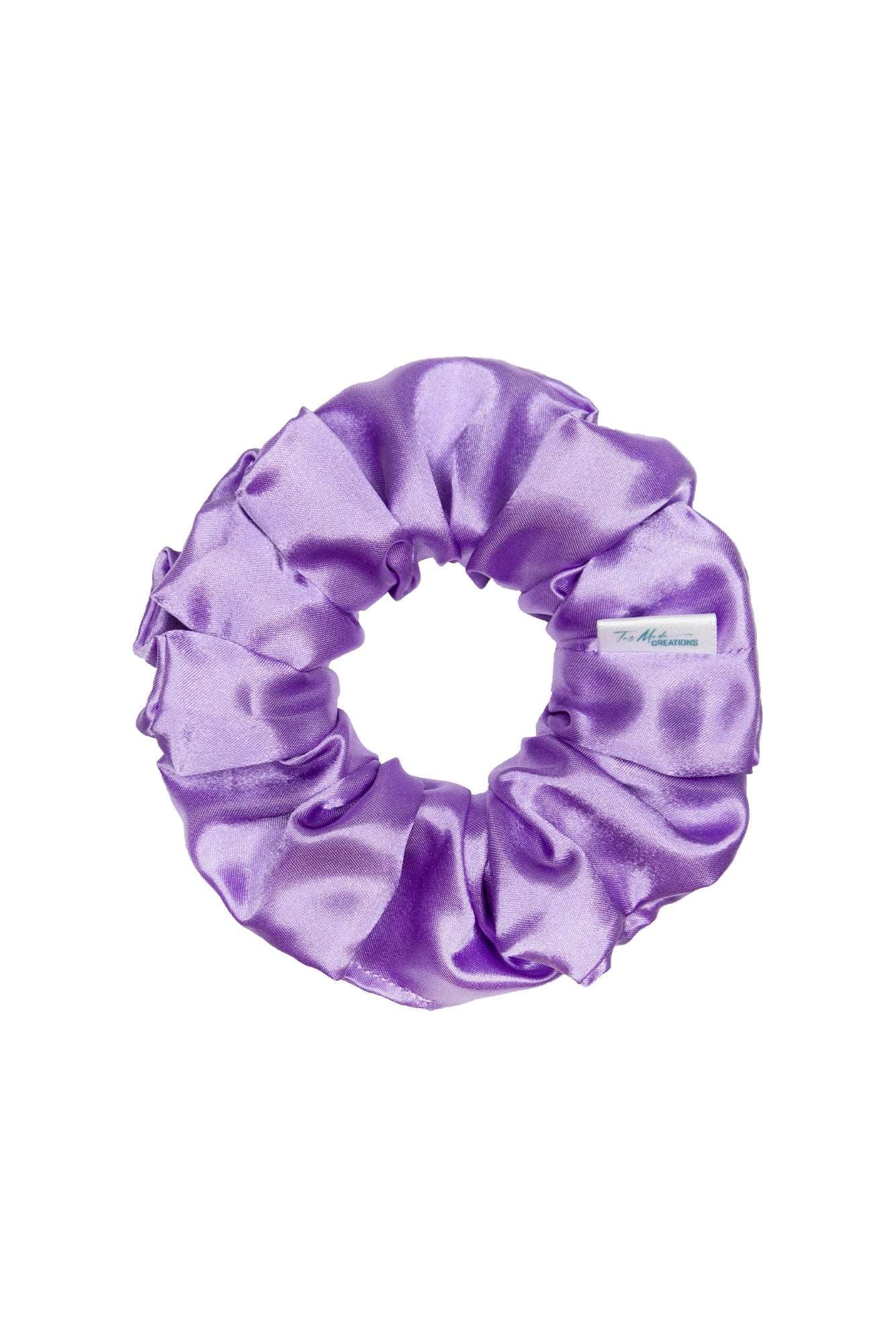Solid Color Silk Scrunchie