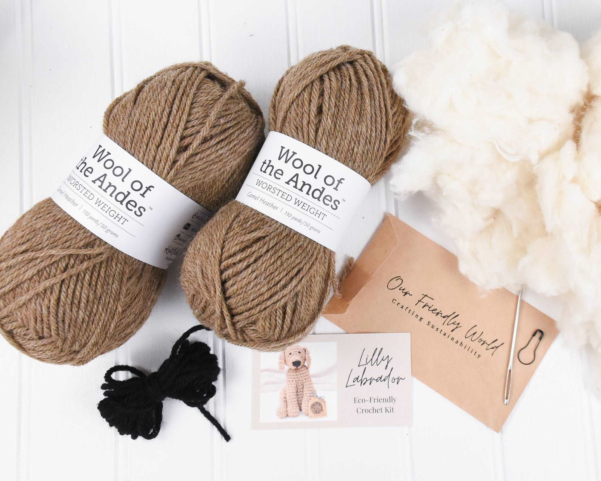 Labrador Puppy Crochet Kit - DIY