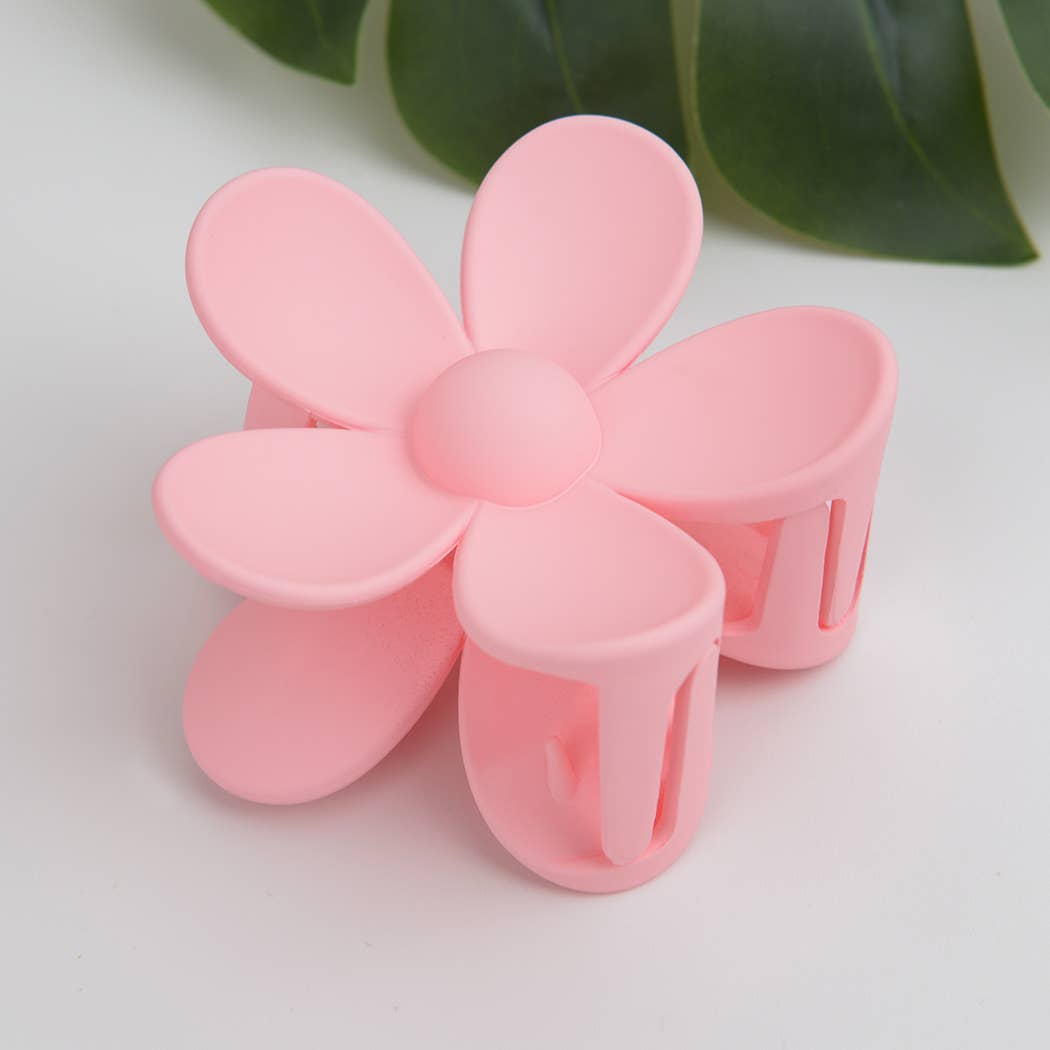 Flower Hair Claw Clips