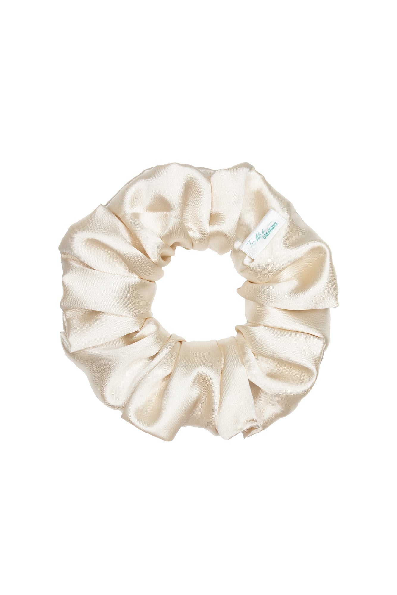 Solid Color Silk Scrunchie