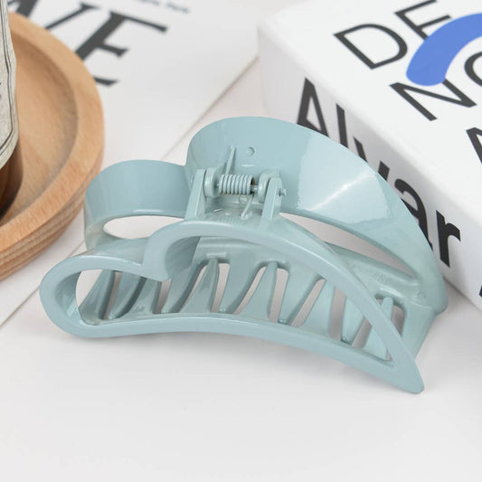 3.5'' Hollow Cloud Hair Claw - Light Blue