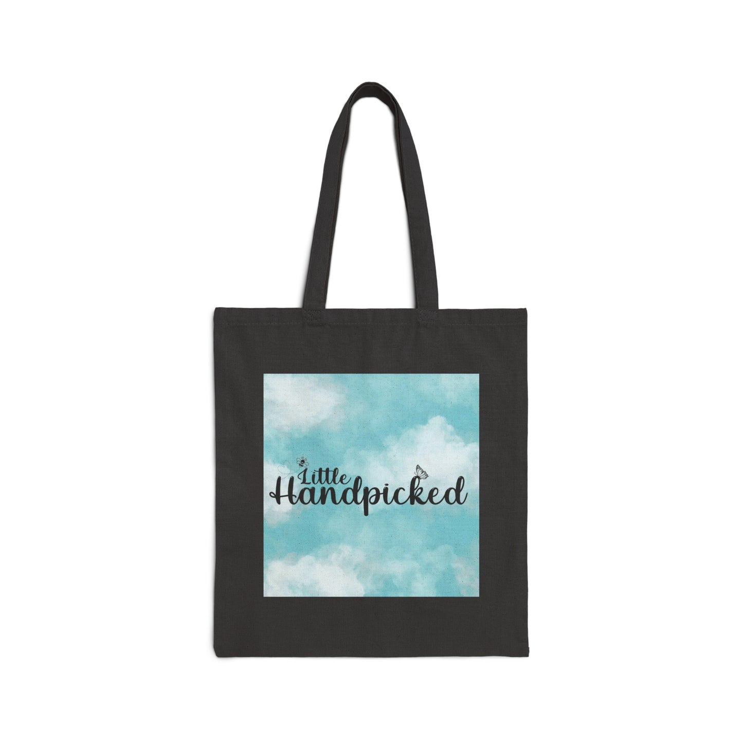 Little Handpicked Cotton Canvas Tote Bag