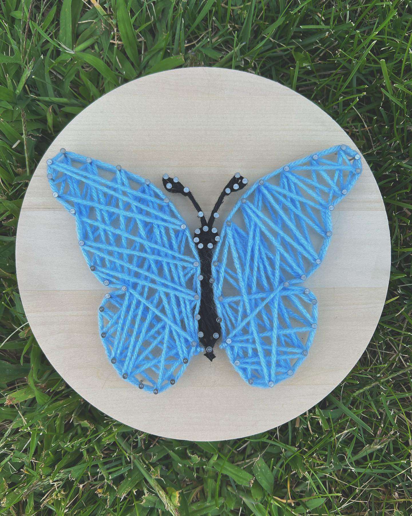 Butterfly String Art