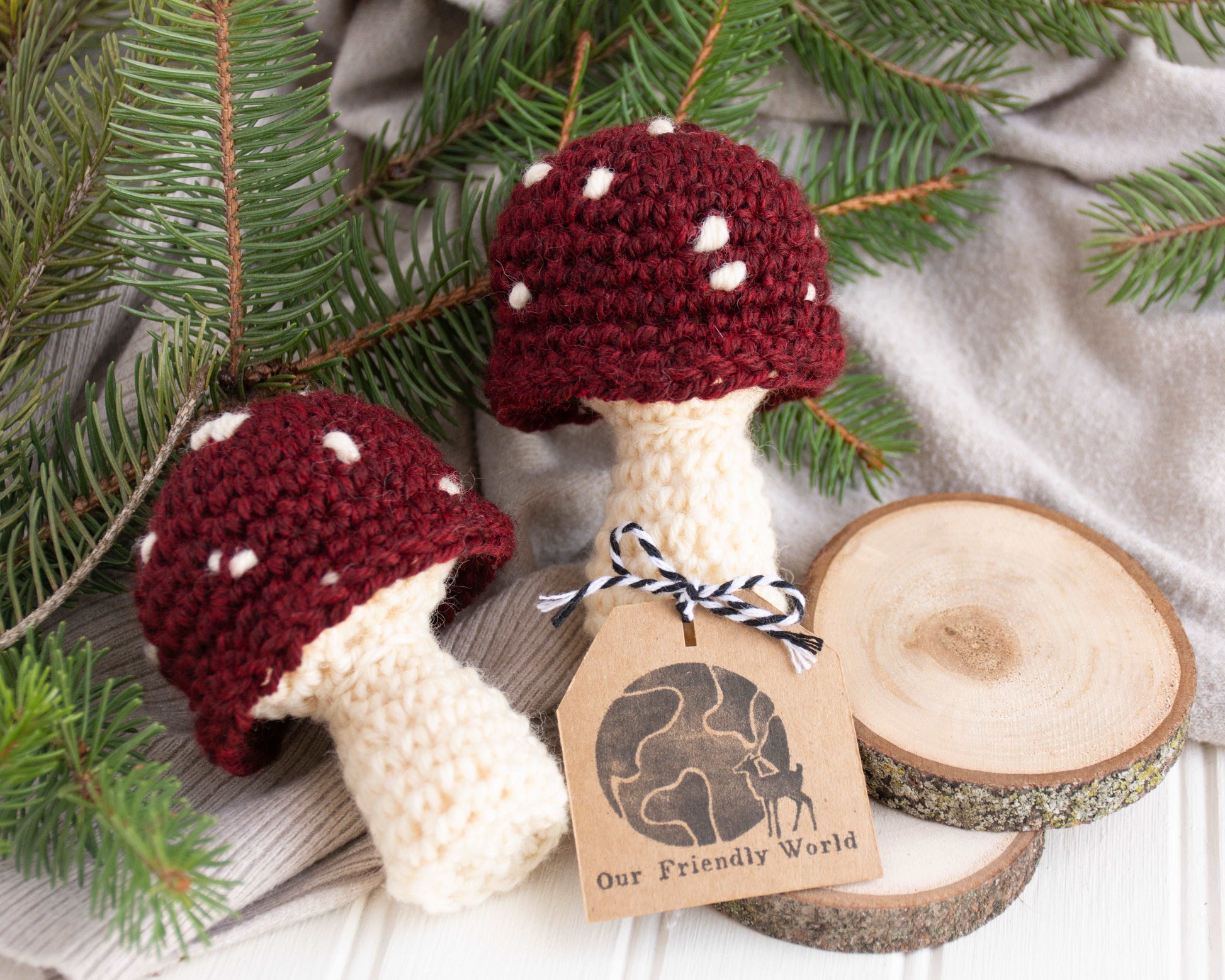 Mushroom Crochet Kit - DIY