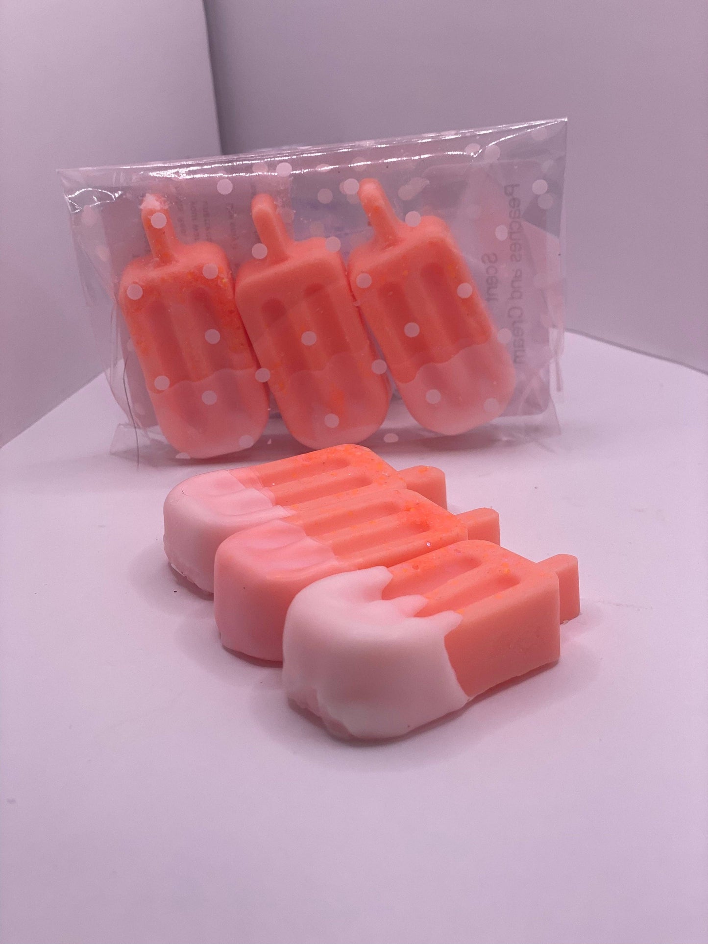 'Peaches & Cream' Wax Melt Shapes