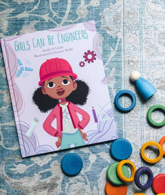 Girls Can Be Engineers: STEM Children's Book (Paperback): English